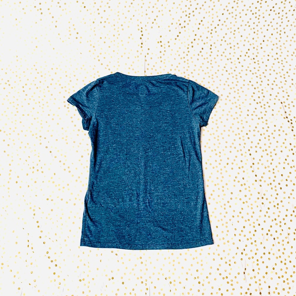 Texans Kids V-Neck Short Sleeve Top - Picture 3 of 4